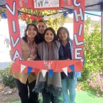 PPF Petorca en Fiestas Patrias: Camila Olivares, Yamilet segura, Natalia Soto Demetrio (Directora), Beatriz Lopez