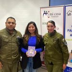 FAE Pto Natales evento de reconocieron a las fam activas y acogimiento a las nueva nov 2024 miembros ejercito