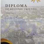 Diploma participación Cenim Huasco