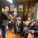 Julio César Delgado, Alcalde de la comuna Delia Del Gatto, Directora Ejecutiva de Fundación Mi Casa Rode Reyes, Jueza Titular del Juzgado de Letras, Garantía y Familia de Chaitén  Claudio Jara, Suboficial Mayor del Retén de Carabineros Valle California  Melissa Soto, Directora de la Residencia Palena  Pedro Adrians, Director Regional SPE