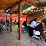 prm cenim huasco en taller navideño con niños, niñas, adolescentes, padres y madres, fortaleciendo vínculos familiares 3