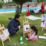 residencia rengo celebrando nav en Est. El Teniente Rancagua 1 con director nac SPE Claudio Castillo