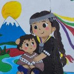 llaima y familia mapuche