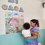 residencia rengo con acoge calidamente a los nuevos niños y niñas para que se integren a la familia de la residencia poniendo sus nombres en mural con casa marzo 2026 3 b