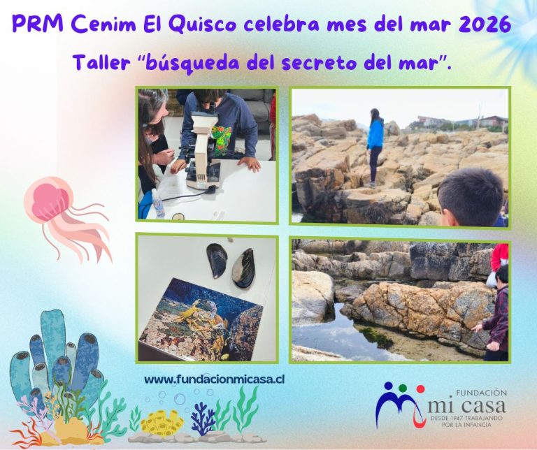 Niños y niñas celebran mes del mar en PRM Cenim El Quisco con Taller ...