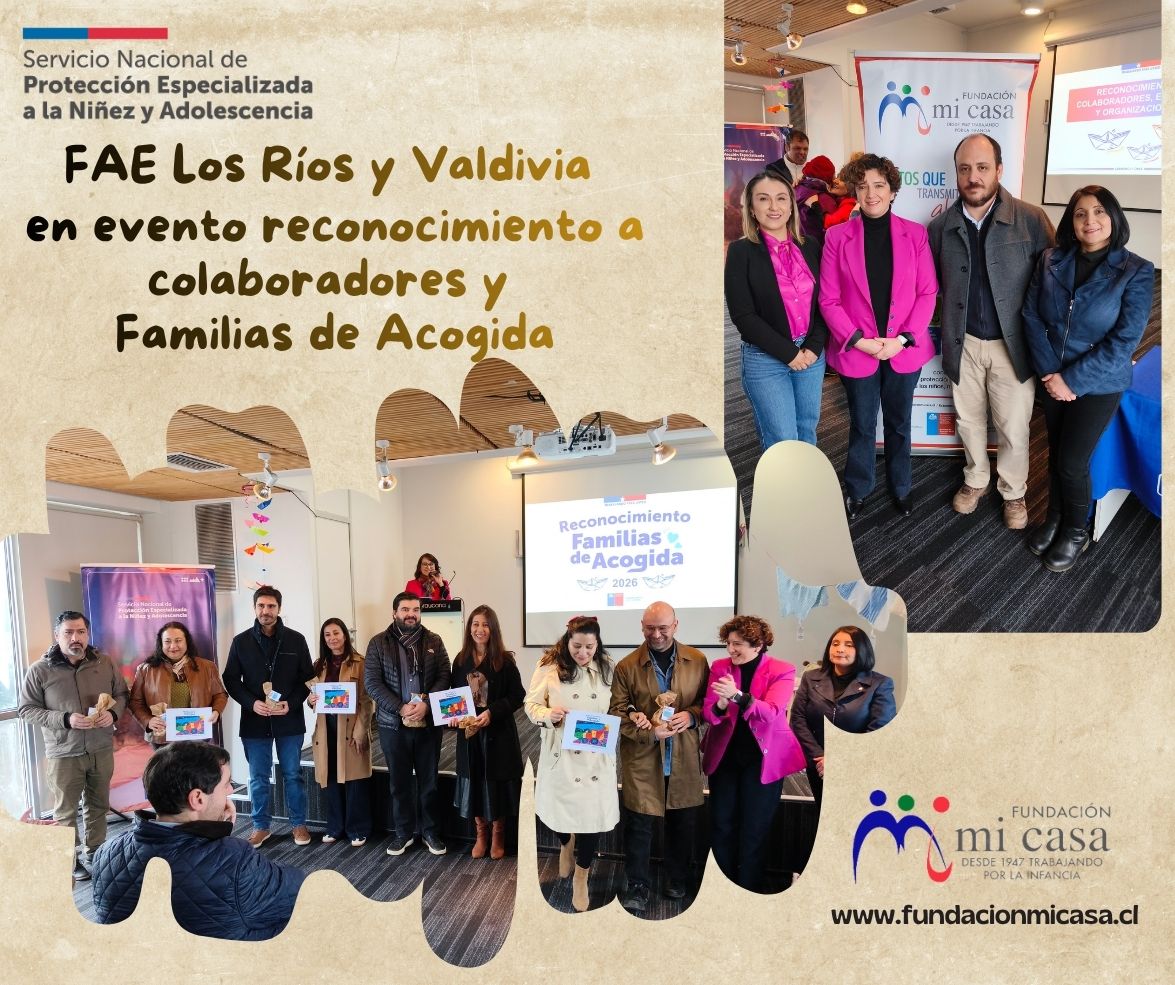 Ceremonia de reconocimiento a Familias de Acogida y colaboradores / FAE Valdivia y Los Ríos