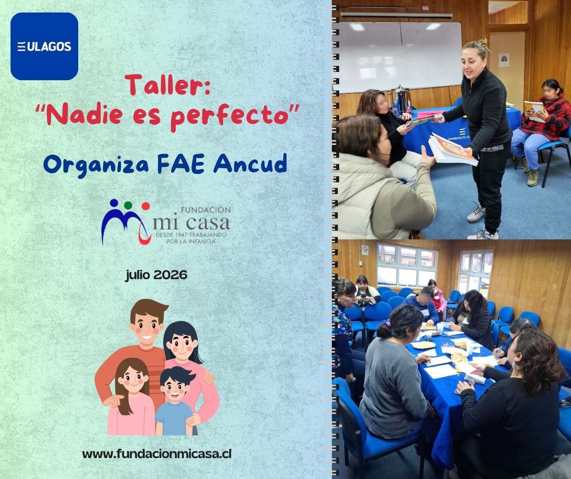 «Nadie es Perfecto» taller realizado por FAE Ancud