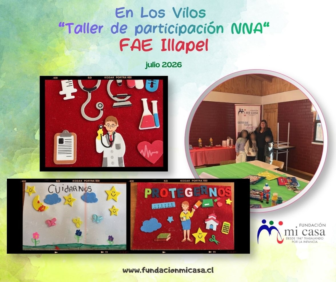 Fae Illapel realiza taller de participación para NNA