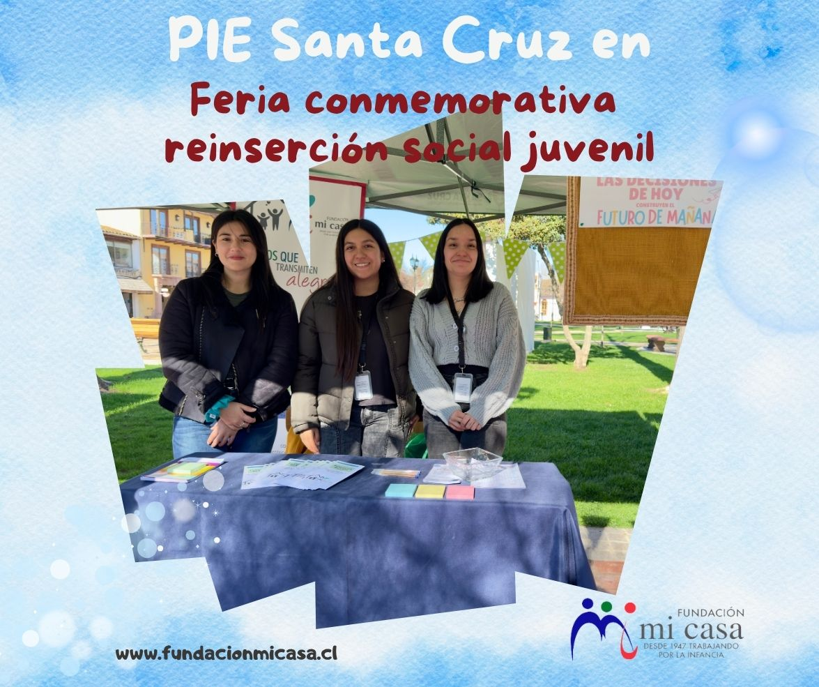 Pie Santa Cruz en feria de reiserción social juvenil