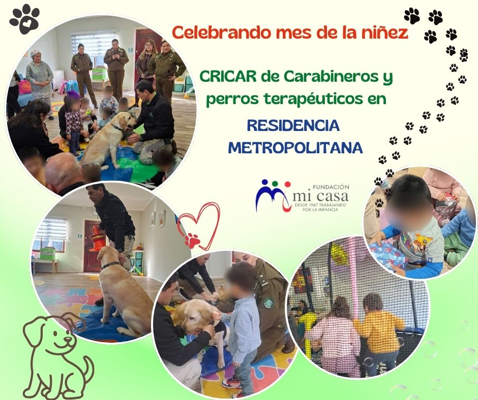 CRICAR de Carabineros en celebración mes de la Niñez Residencia Metropolitana