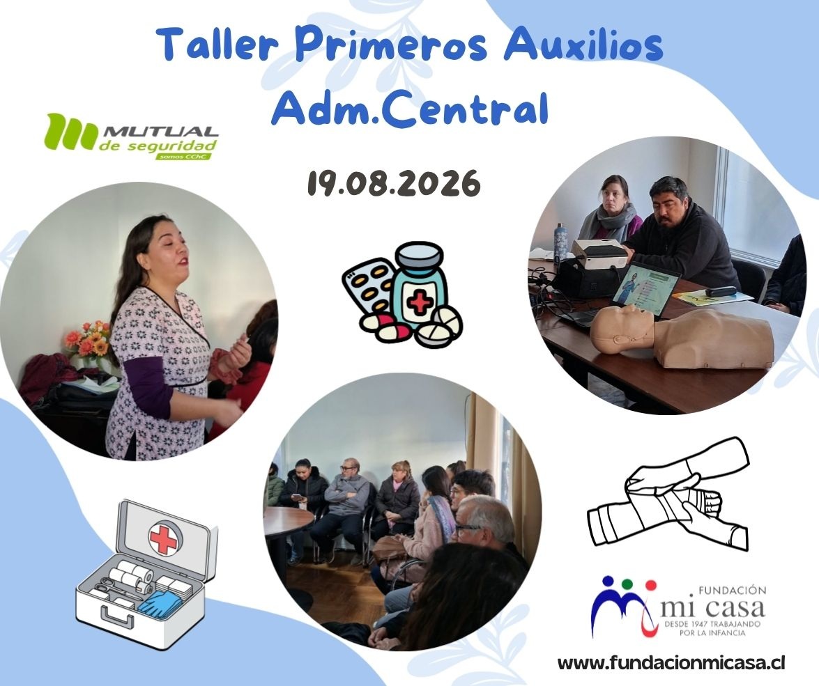 Taller de Primeros Auxilios en Adm. Central