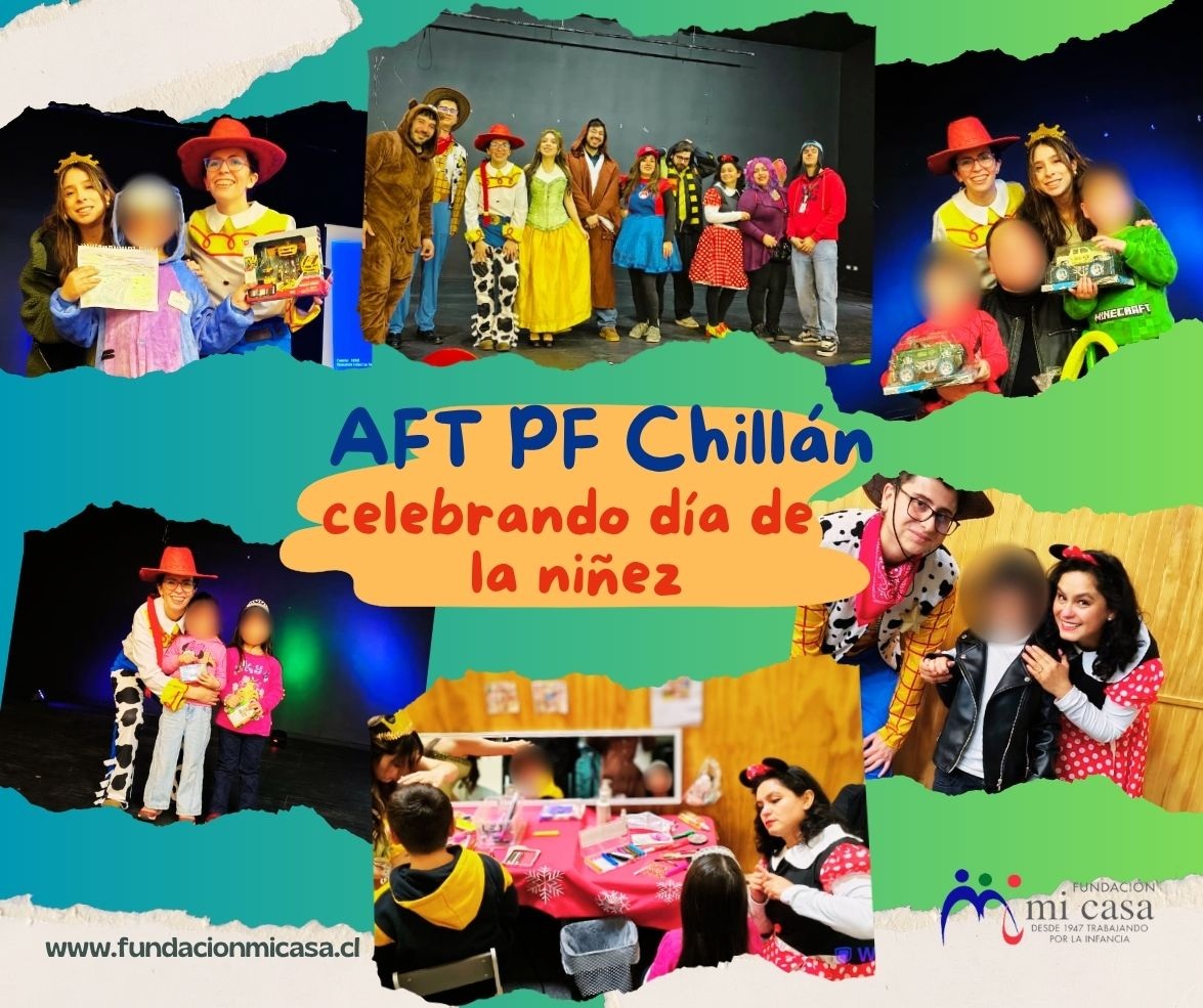 Con disfraces y más celebran día de la Niñez en AFT PF Chillán