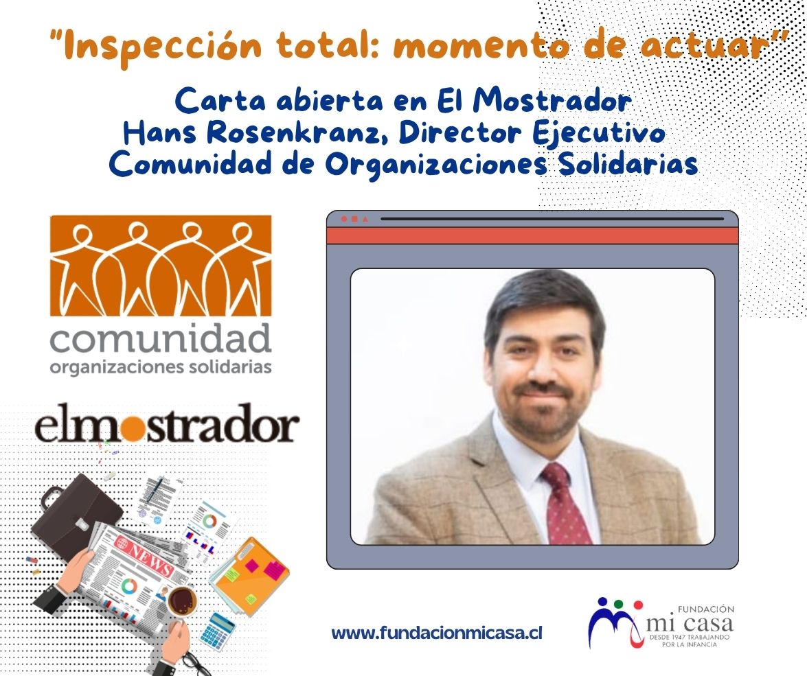 «Inspección total: momento de actuar», Carta abierta de Director Ejecutivo COS en El Mostrador
