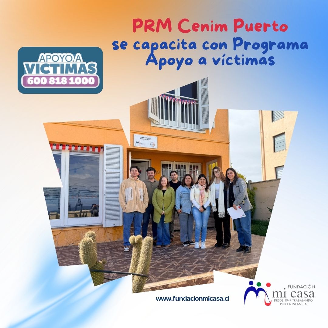 Prm Cenim Puerto en capacitación con Programa Apoyo de Víctimas