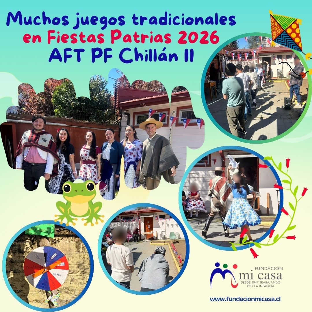 Muchos juegos tradicionales para fiestas patrias en AFT PF Chillán II