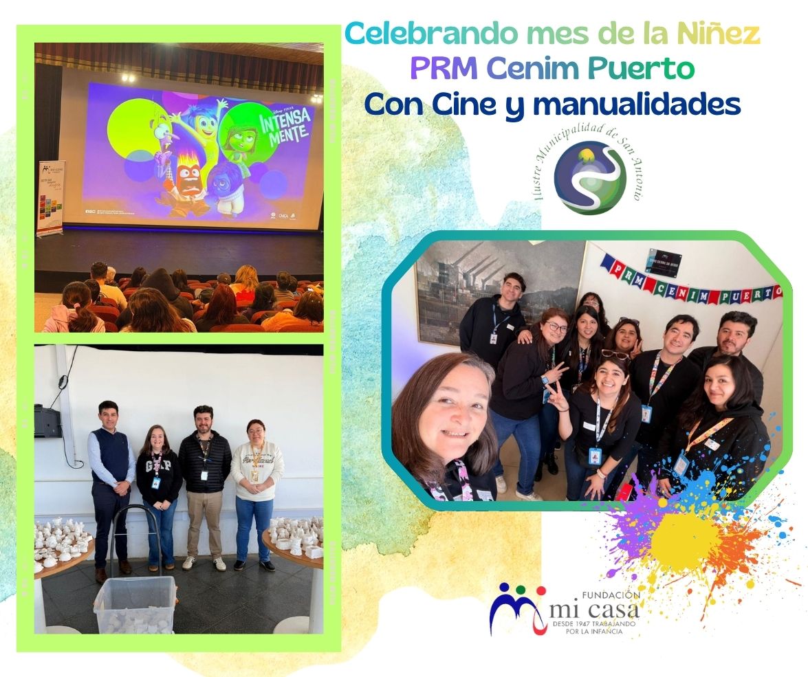 Película «Intensamente» finalizó actividades mes de la infancia en PRM Cenim Puerto