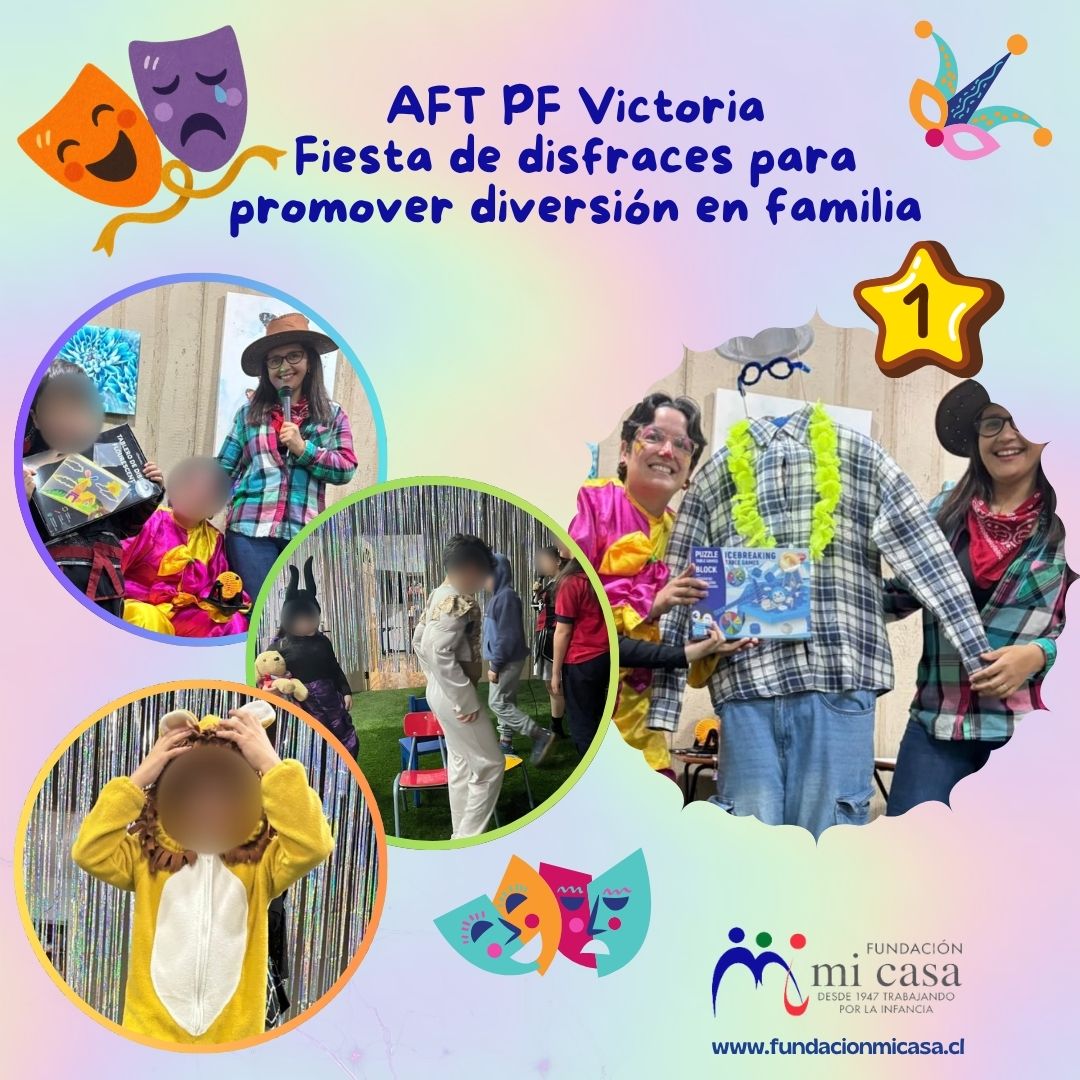AFT PF Victoria con fiesta de disfraces, destaca la importancia de divertirse en familia