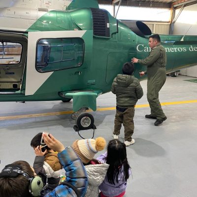 Hangar de Helicopteros Carabineros de Punta Arebas